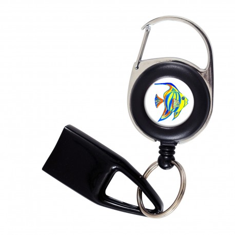 Feuzzz Poisson tropical Feuzzz Poisson tropical , porte briquet / clé USB / badge à enrouleur