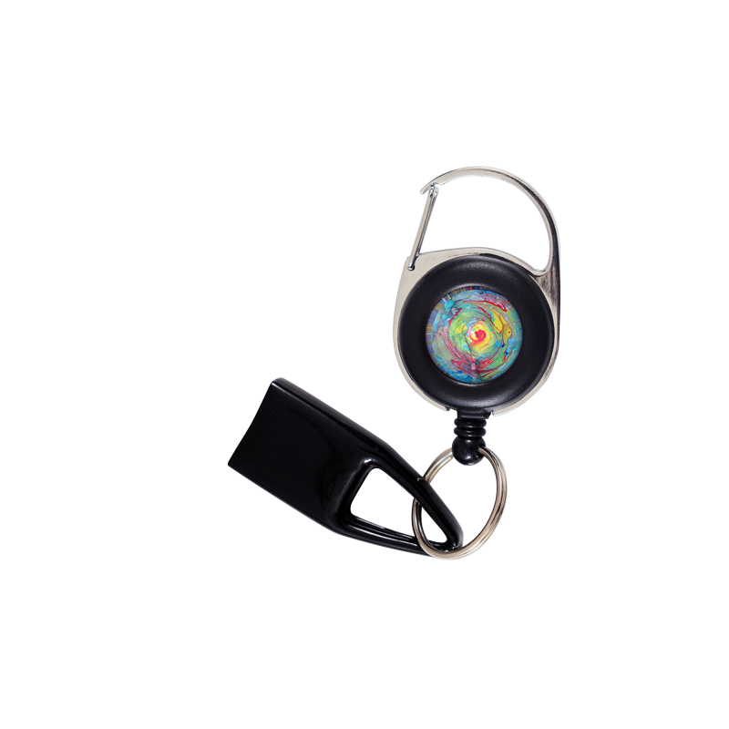 Flat Feuzzz Acid test, porte briquet / clé USB / badge à enrouleur